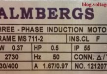 মোটরের গায়ে আইপি (IP) লেখা কেন থাকে ও এর তাৎপর্য দেখে নিন মোটরের গায়ে আইপি