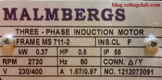 মোটরের গায়ে আইপি (IP) লেখা কেন থাকে ও এর তাৎপর্য দেখে নিন মোটরের গায়ে আইপি