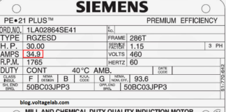 মোটর নেমপ্লেট সম্বন্ধে সহজ ভাষায় বিস্তারিত আলোচনা মোটর নেমপ্লেট